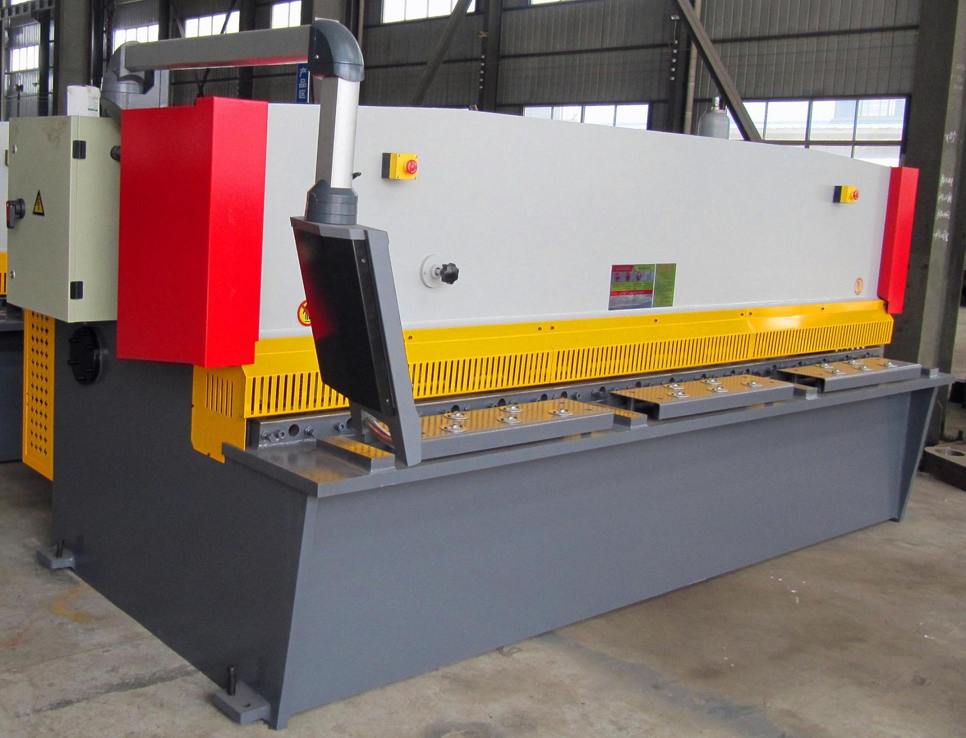 QC12Y-8X3200 hydraulic swing beam shearing machine - SINOBENDER ...